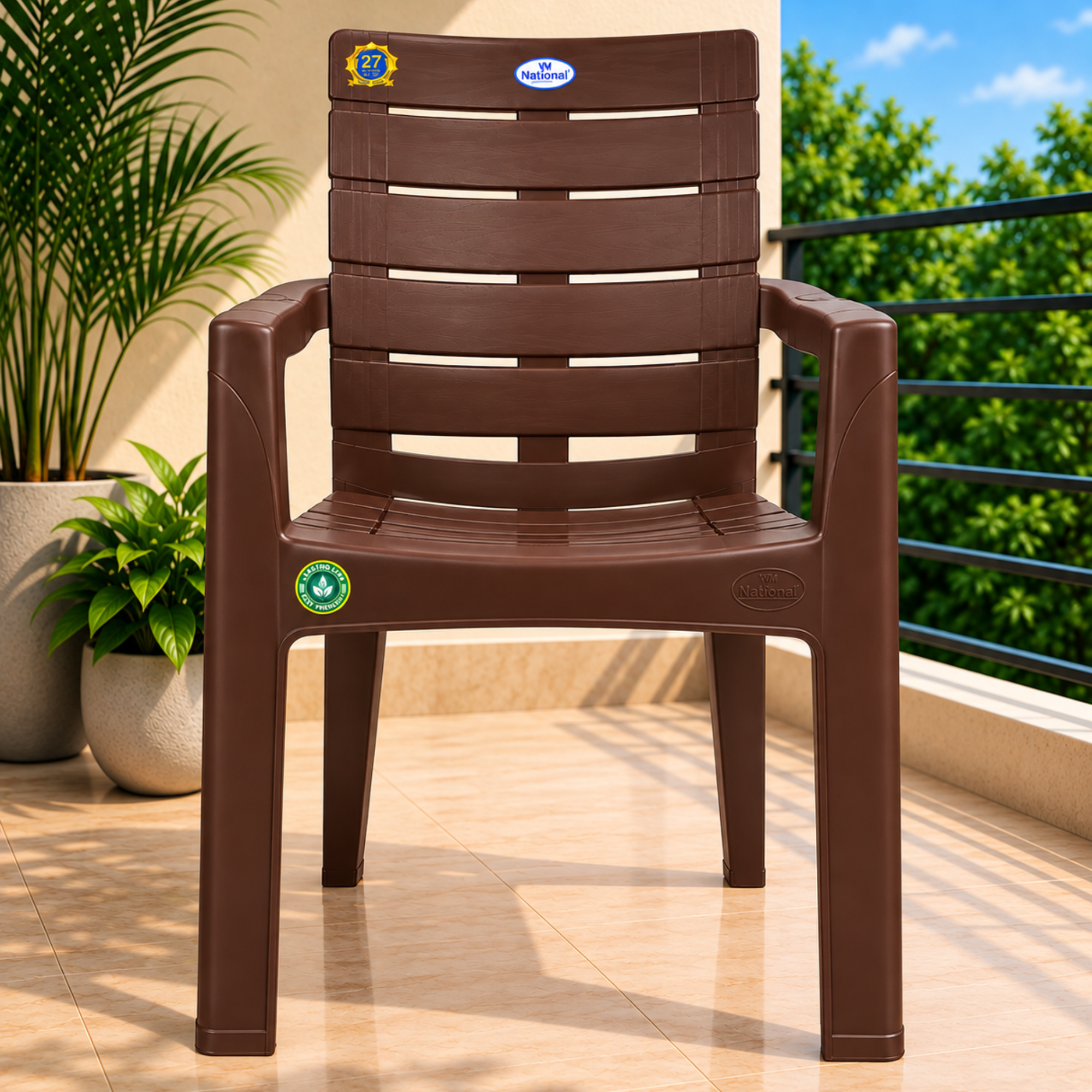 Mayor Armchair (dark brown)