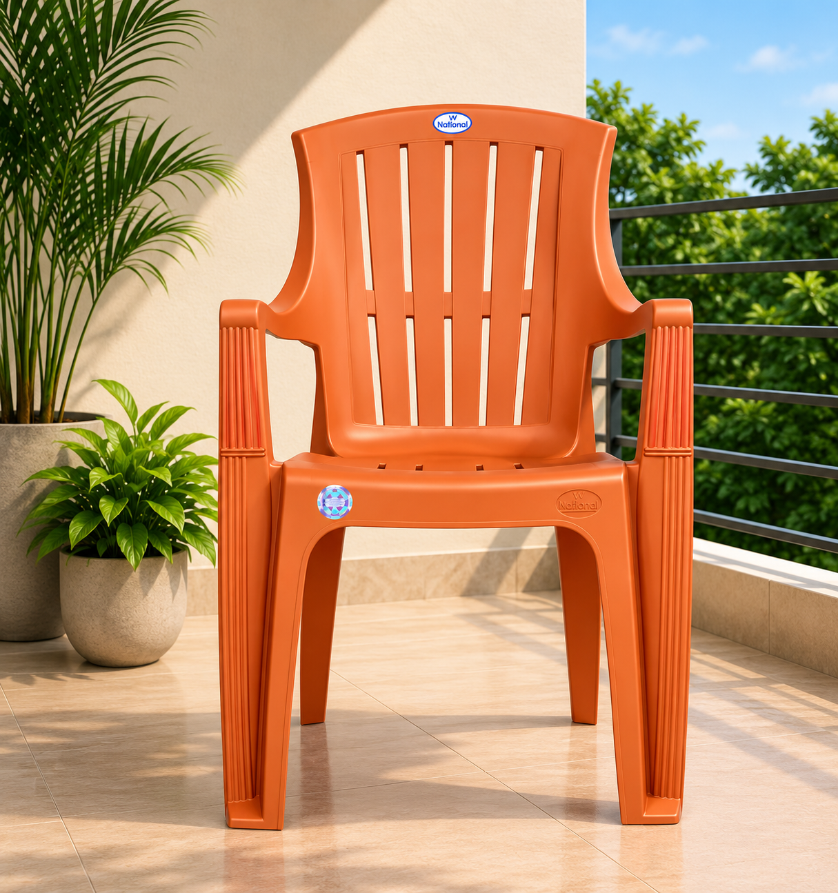Vajram VJ-25 Armchair (Orange)